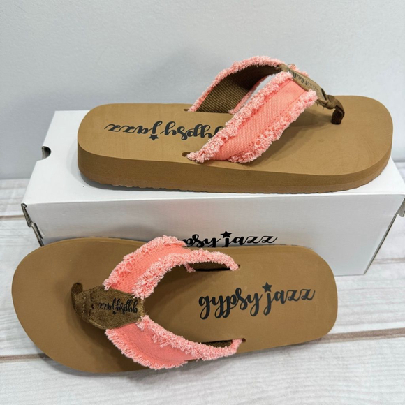 Gypsy Jazz Daisy Flip Flop